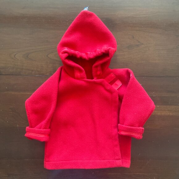 🦆 Widgeon Red Warmplus Favorite Water Repellent Polartec Fleece Jacket (24M) - Picture 3 of 8